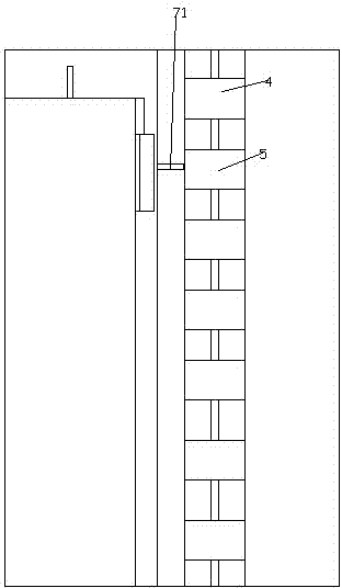 Circuit board control cabinet with detachable rear cabin cover