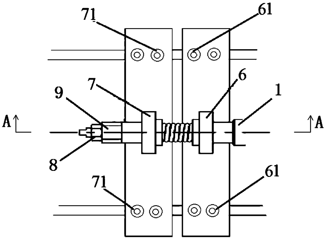 Elastic load mechanism and method for measuring elastic load