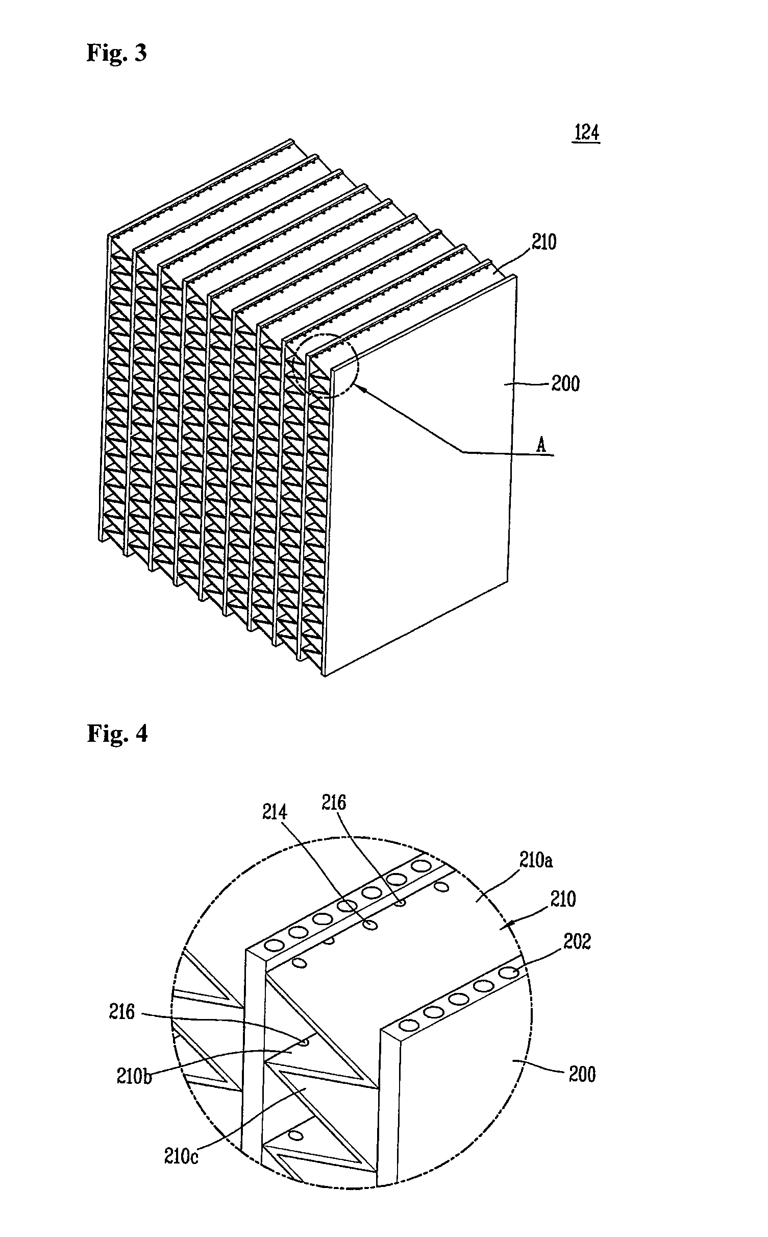 Heat exchanger for dehumidifier using liquid desiccant and dehumidifier using liquid desiccant having the same