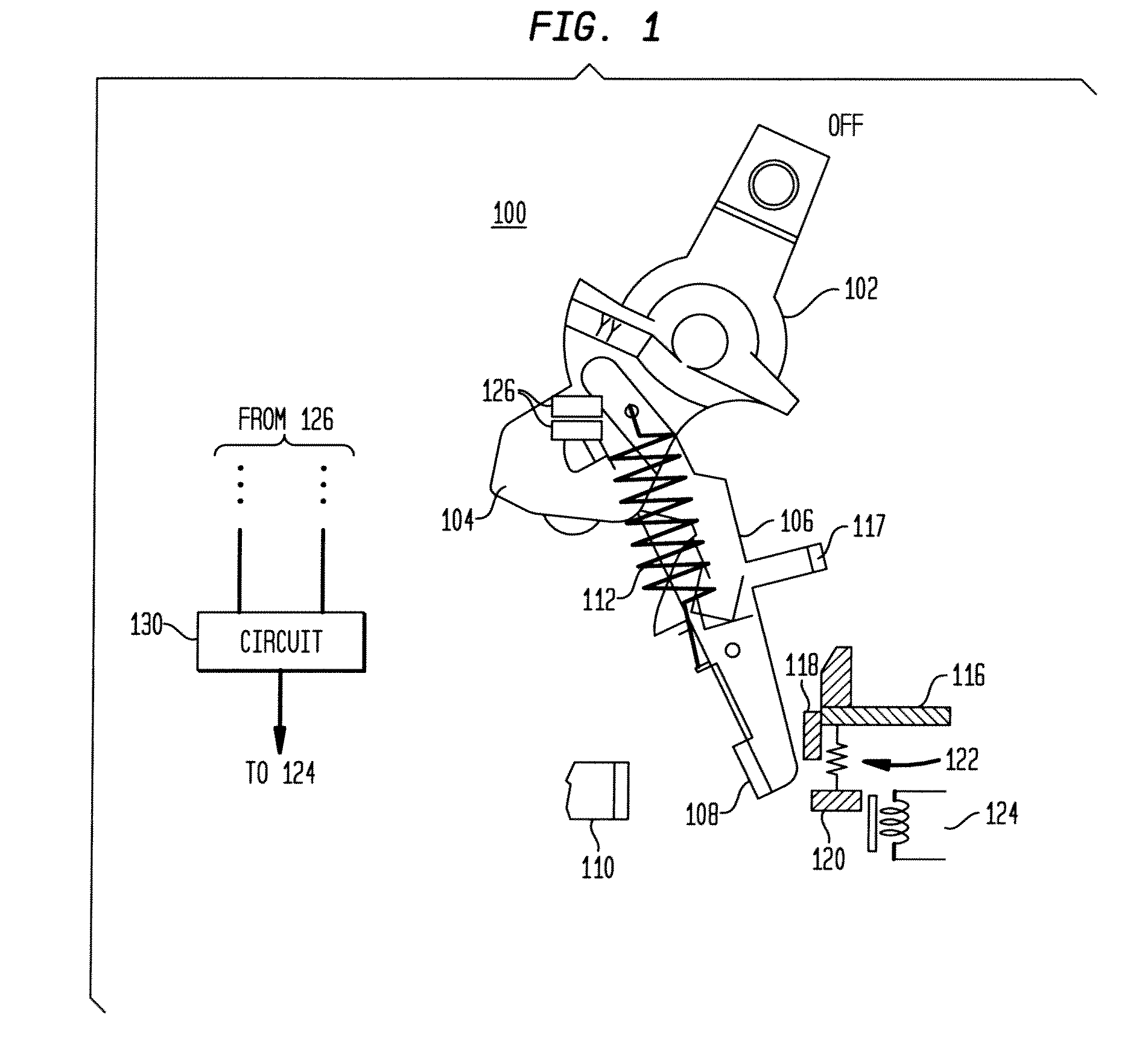 Circuit breaker locking and unlocking mechanism