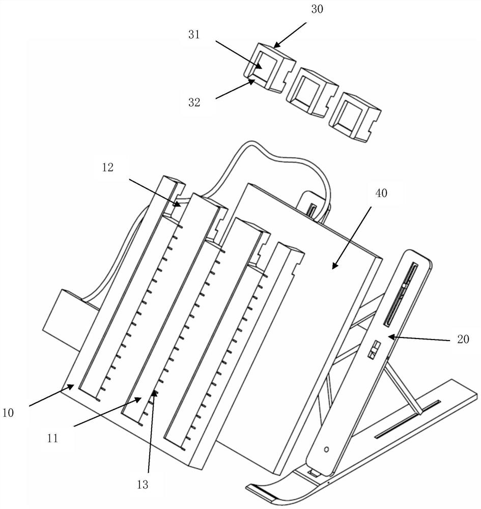 Color line fluidity detection device