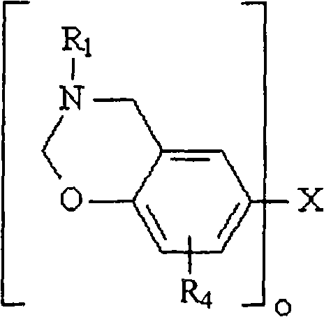 Benzoxazine compositions with core shell rubbers