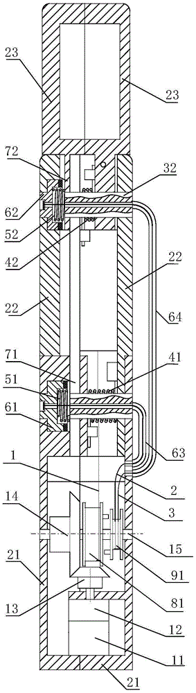 Tendon-rope type lateral locking linkage self-adaption robot finger device