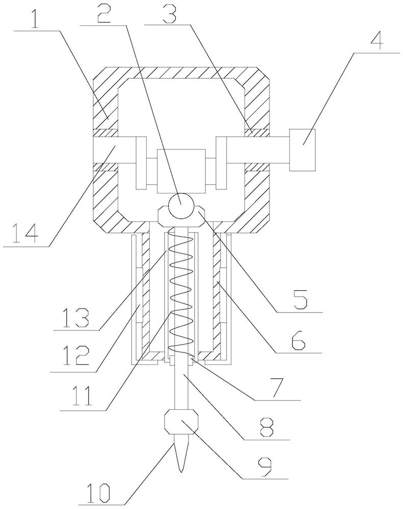 Machine head assembly of cutting machine