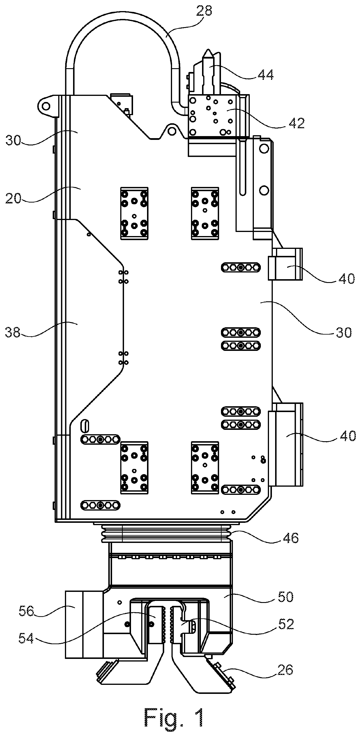 Vibratory pile-driving device