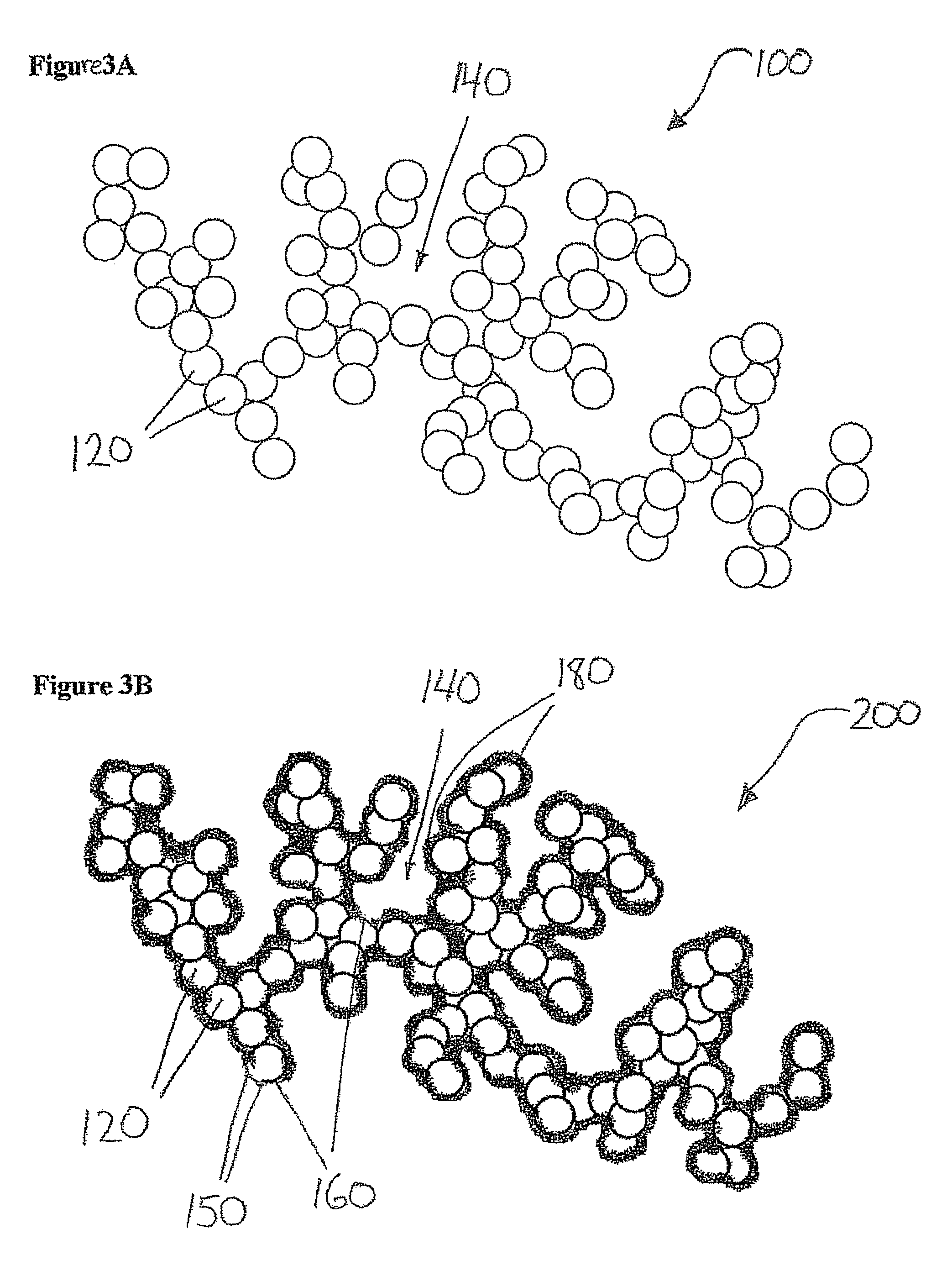 Porous clusters of silver powder promoted by zirconium oxide for use as a catalyst in gas diffusion electrodes, and method for the production thereof