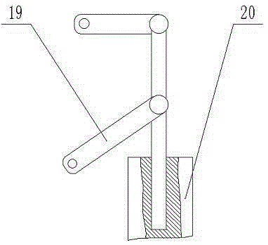 Automatic rehabilitation nursing bed driven by linear motor