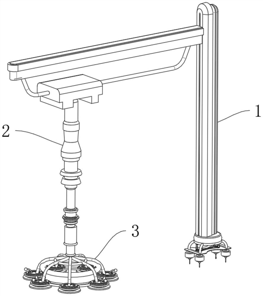 Water surface bearing equipment of flow monitoring meter for water resource development