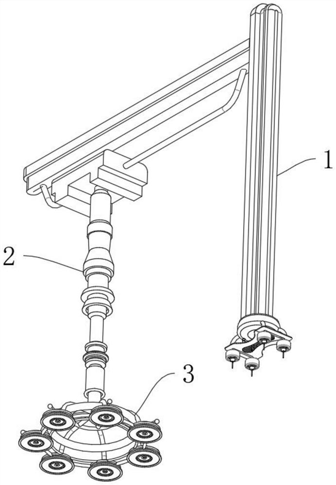 Water surface bearing equipment of flow monitoring meter for water resource development