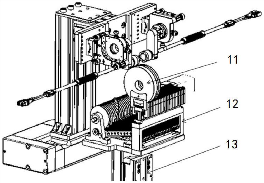 A high-precision on-line rapid measurement device and measurement method for the thickness of an aluminum substrate