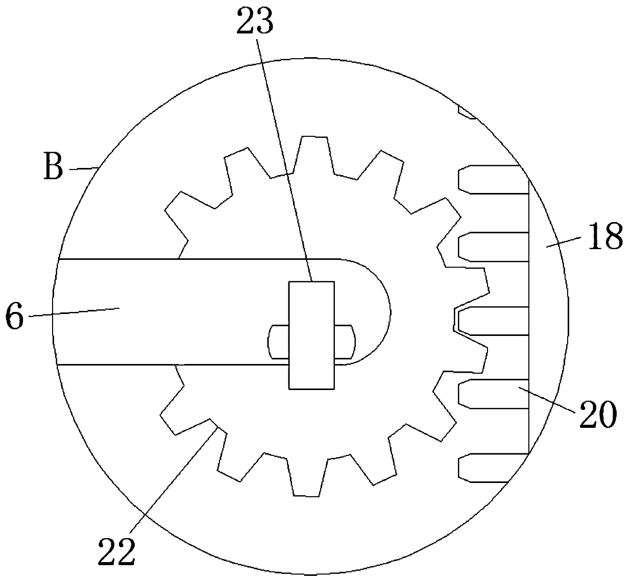 Novel negative pressure door suction ejection device