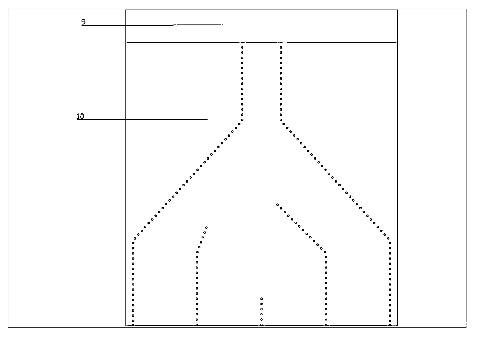 Planar horn antenna with impedance calibration function