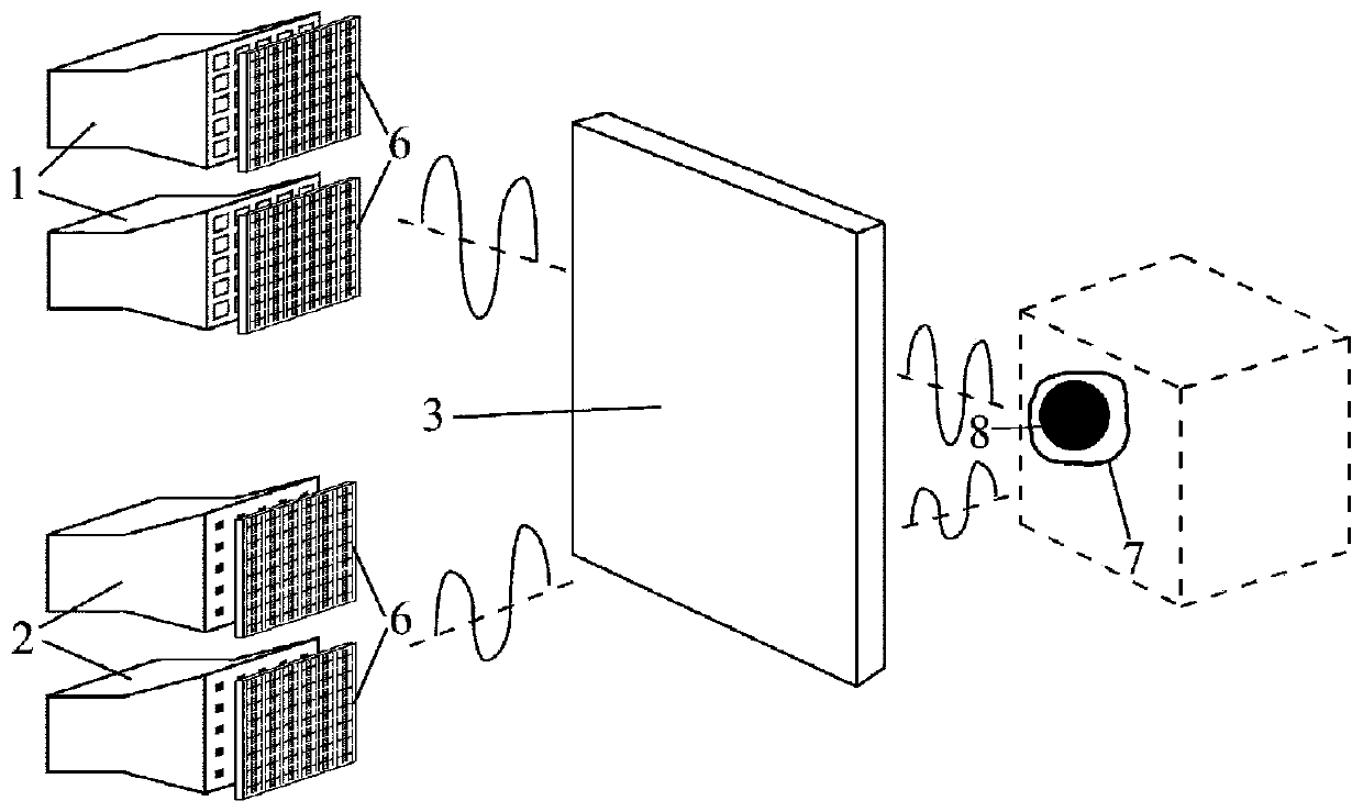 Electromagnetic non-line-of-sight imaging method based on time reversal and compressed sensing