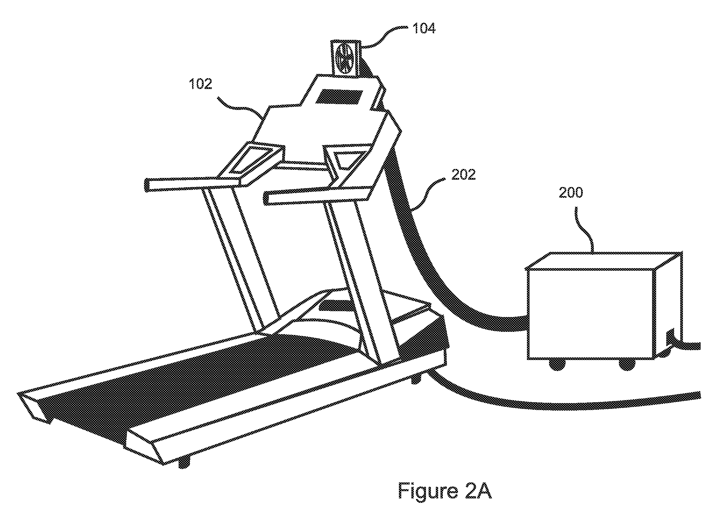 Apparatus for cooling an exerciser having convenient centralized control of air outlets built into a stationary exercise device