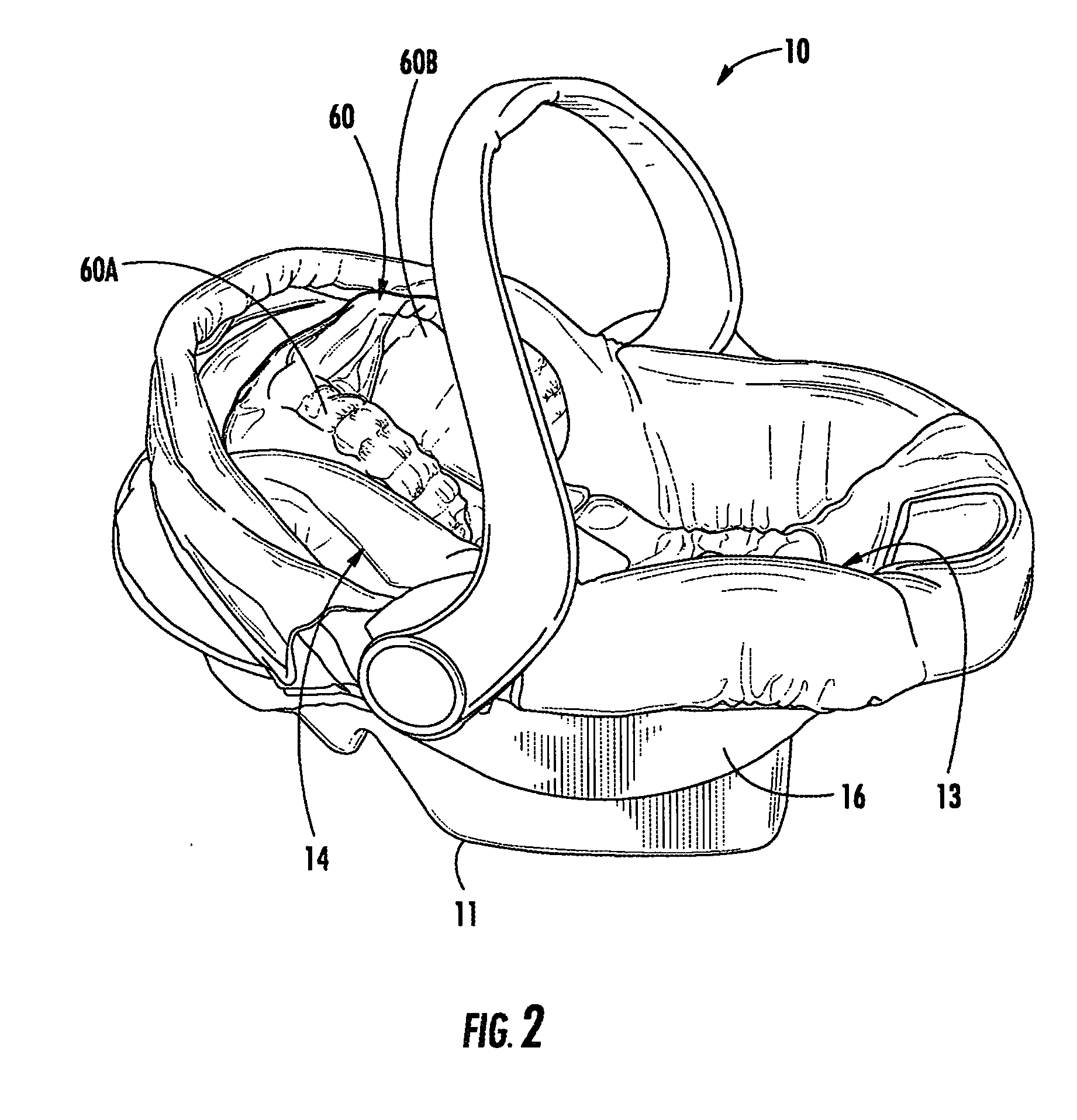 Child safety seat with adjustable head restraint