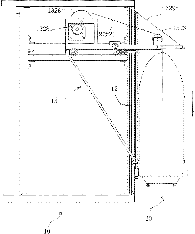 Microcomputer controlled and storage battery driven high-rise building fire high-speed escape elevator