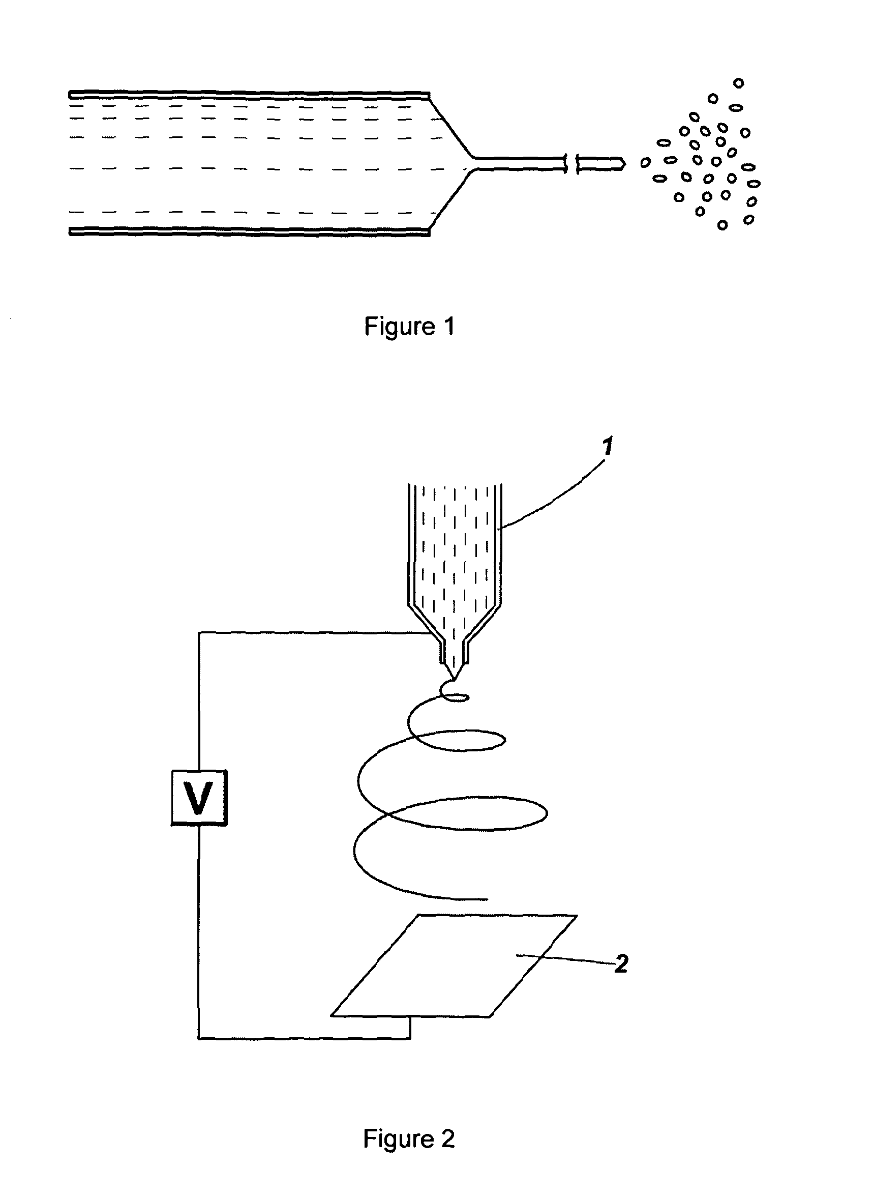 Method of electrospinning fibres