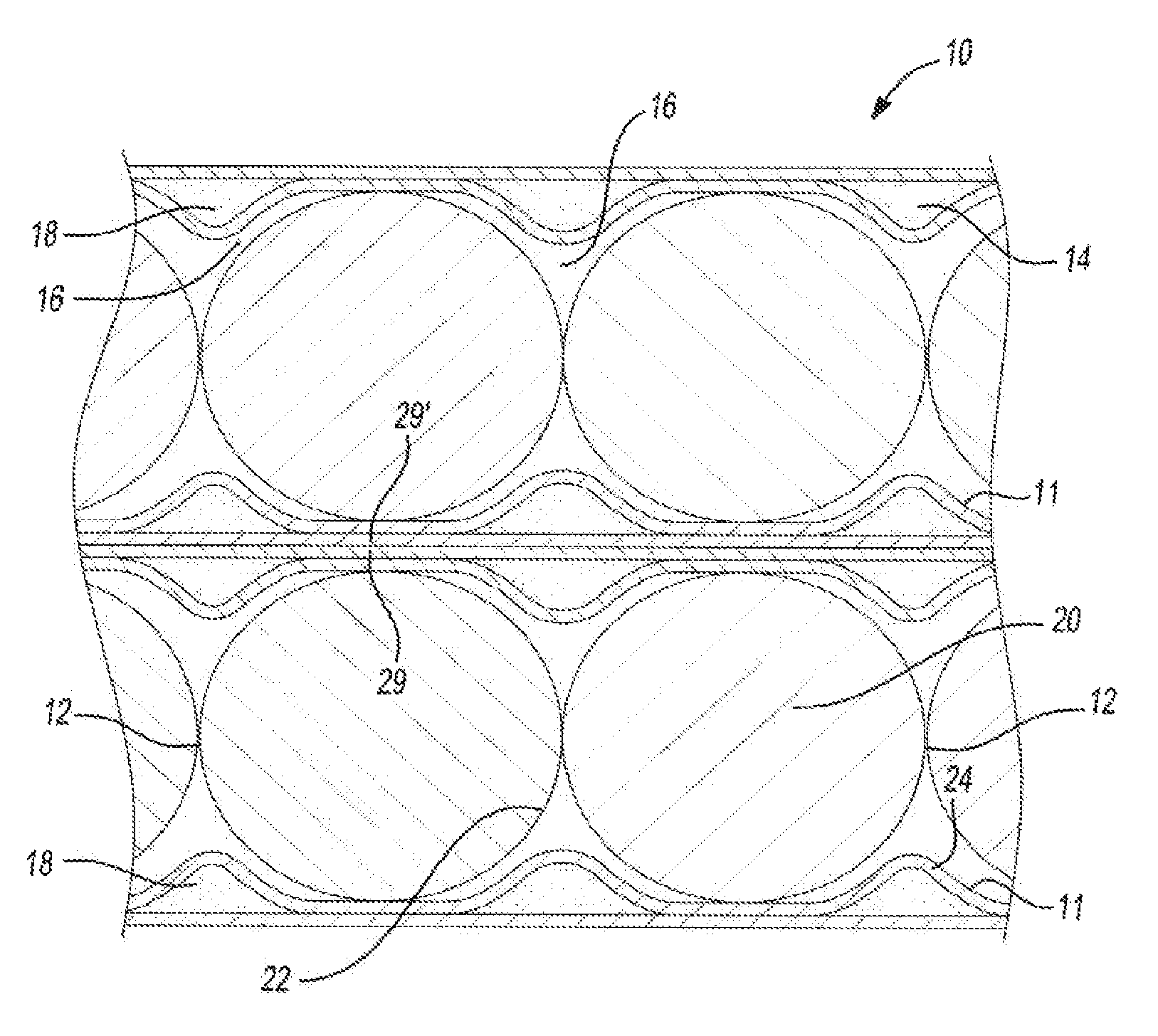 Thermal management of an electrochemical cell by a combination of heat transfer fluid and phase change material