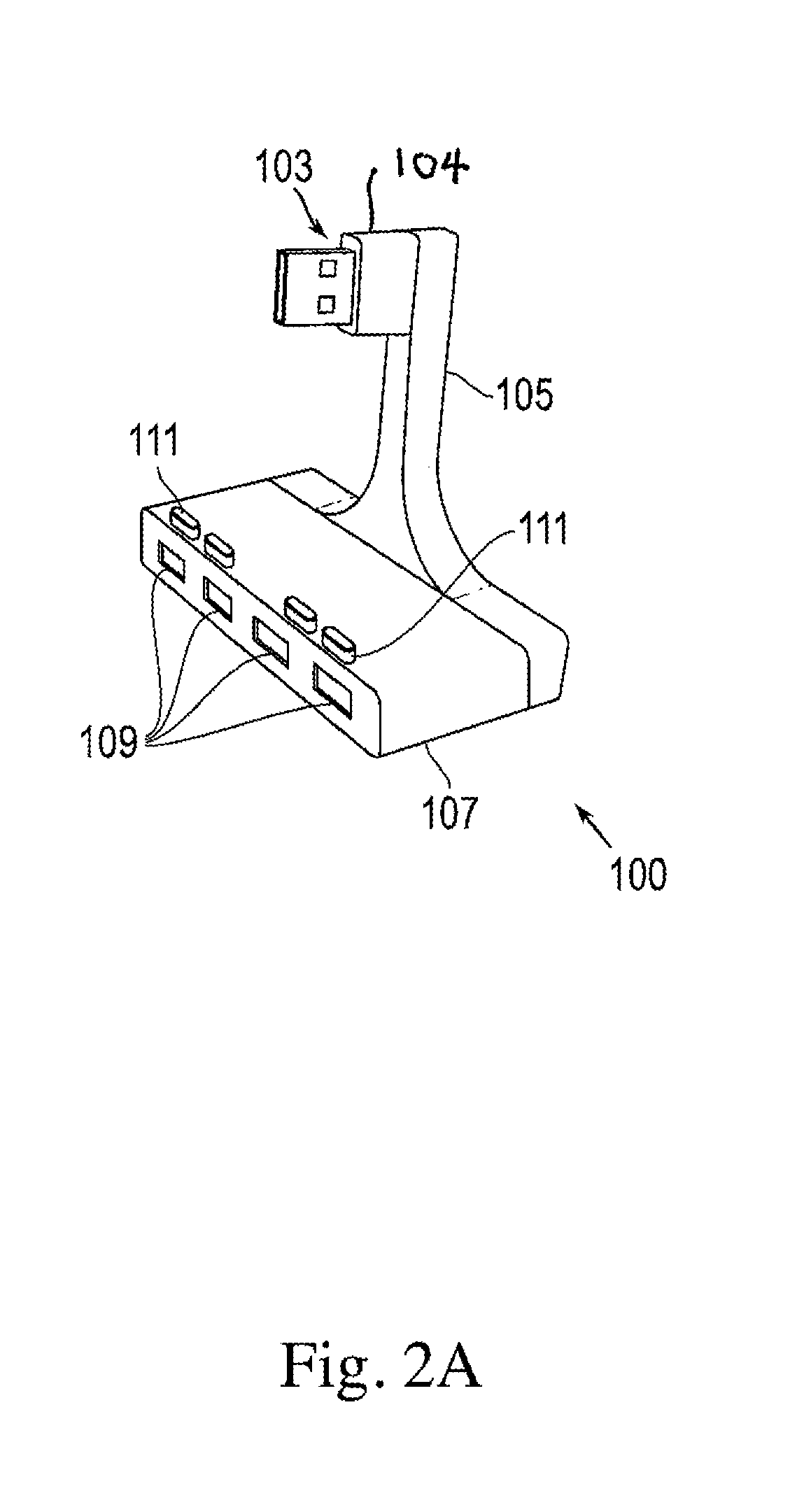 Computer inerface extender apparatus