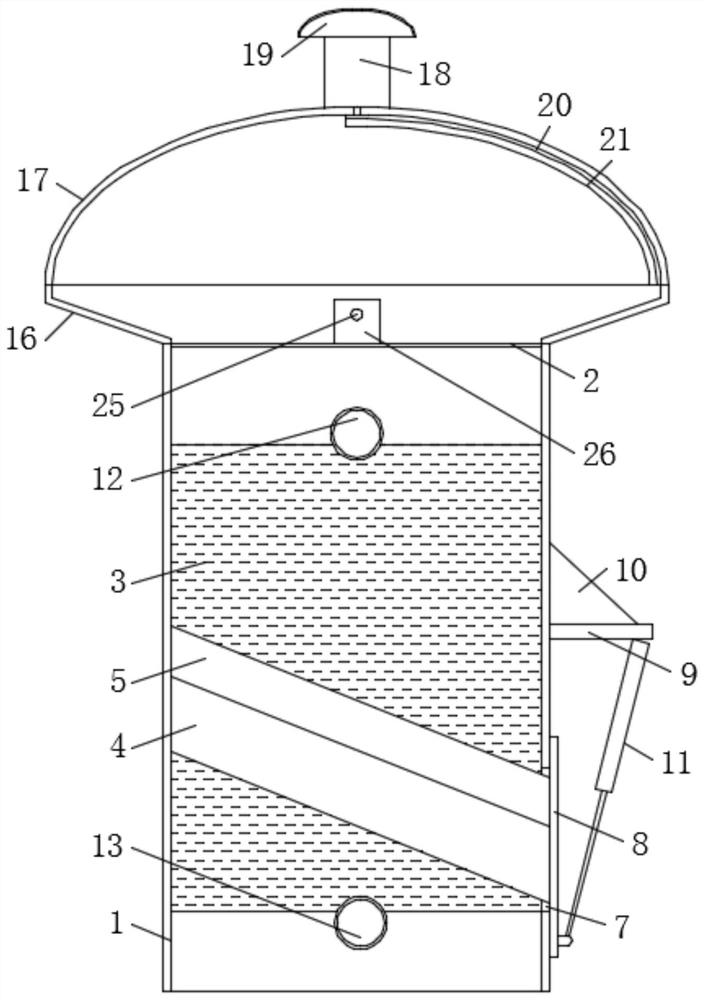 Pulverized coal and coal cinder cleaning device for coal feeding port of coking furnace, and using method thereof