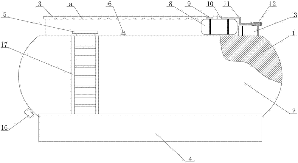 Safe transport tank used for petroleum