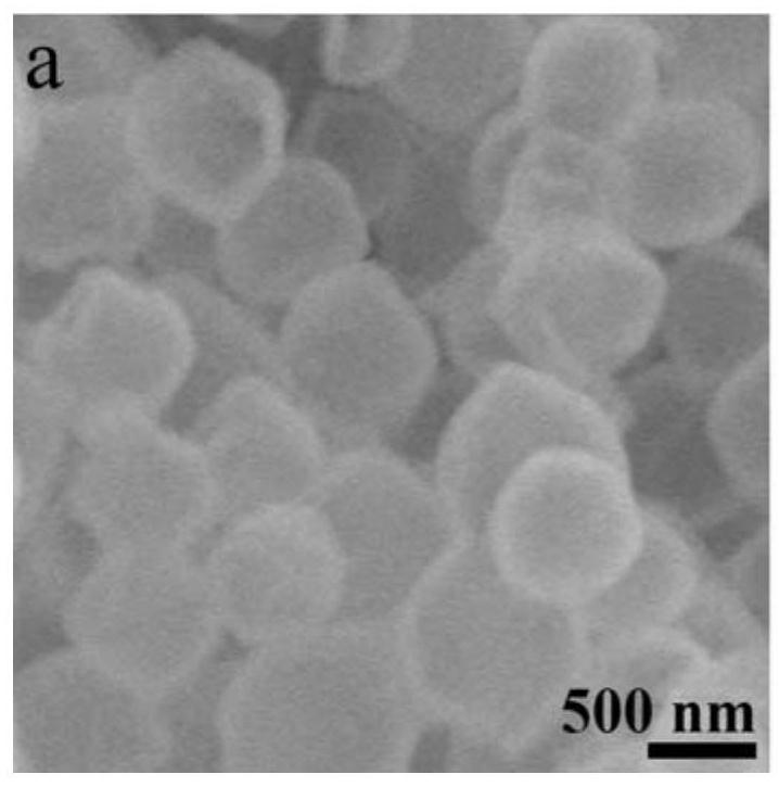 Preparation method of trimetal double hydroxide hollow nanocage oxygen evolution electrocatalyst