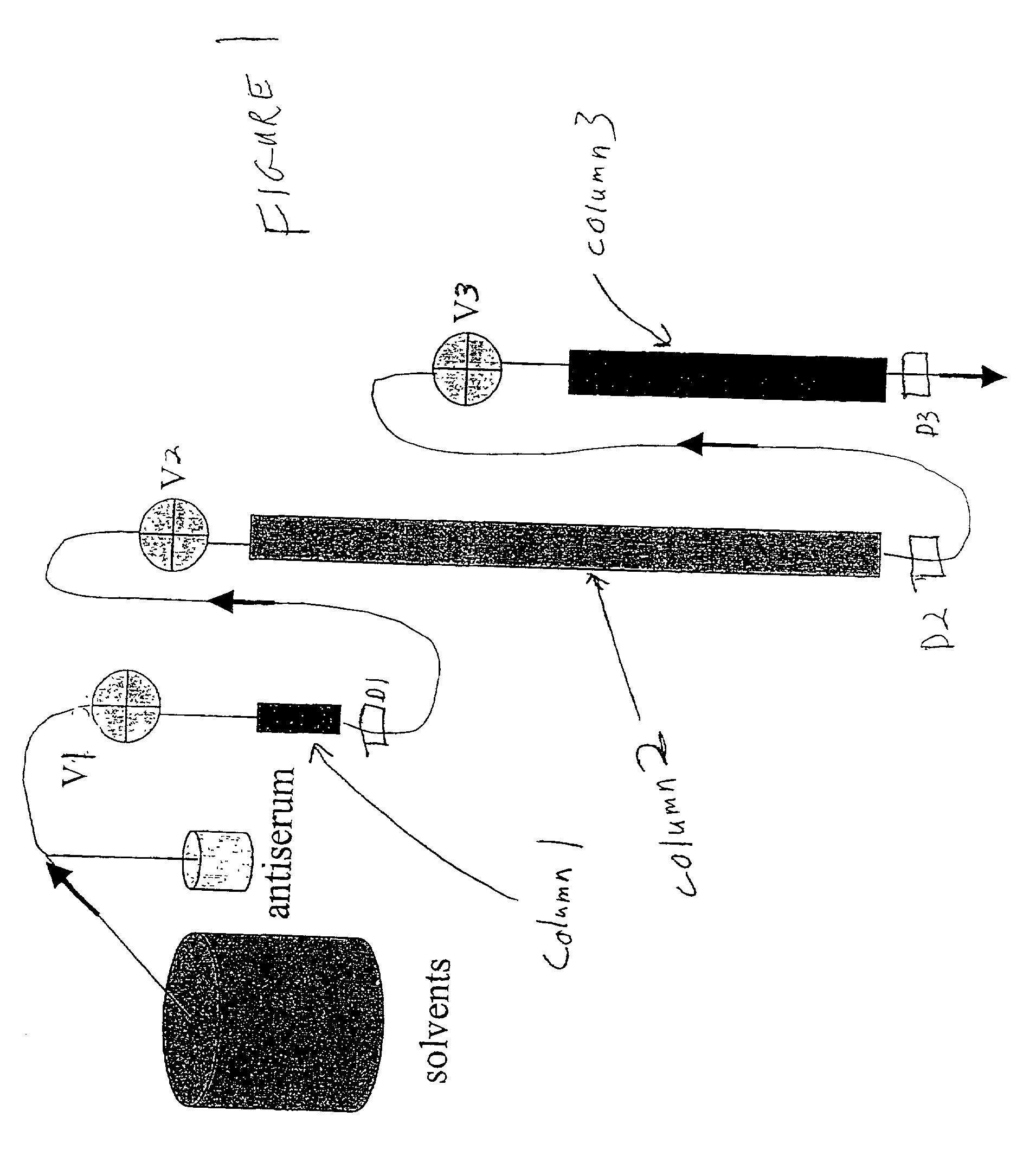 Immunosubtraction method for sample preparation for 2-DGE