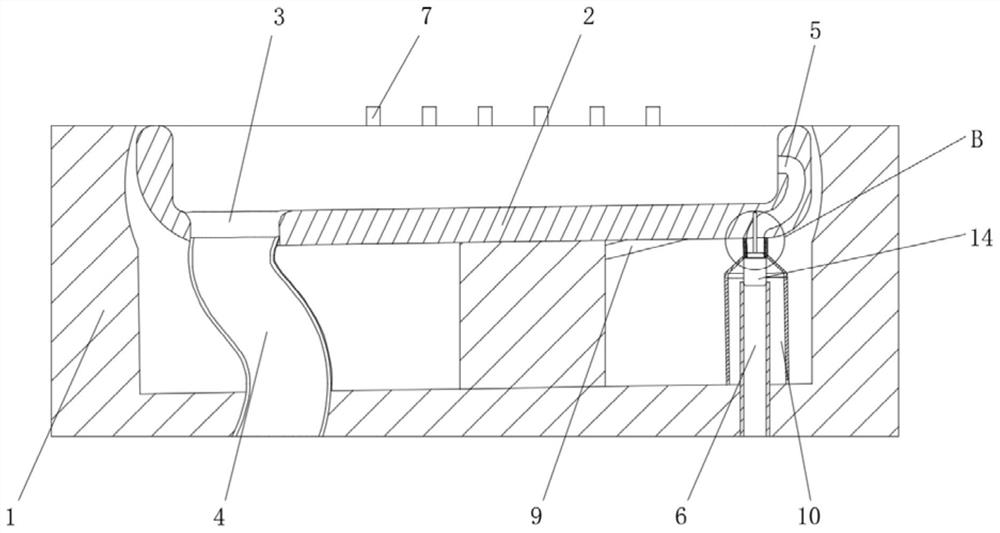 Anti-urine splash device for squatting toilet