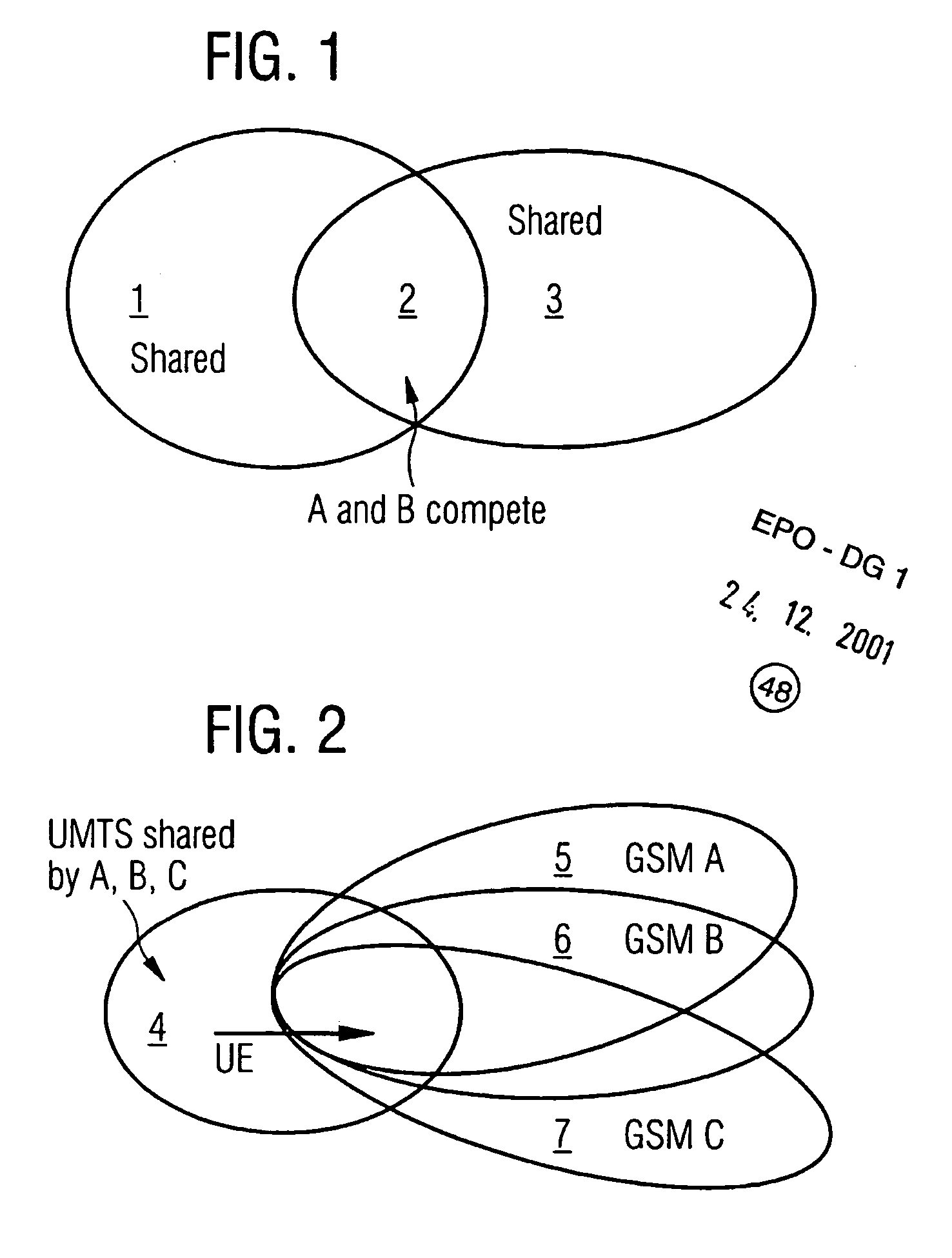 Method for determining whether to grant access of a user equipment to a radio access network