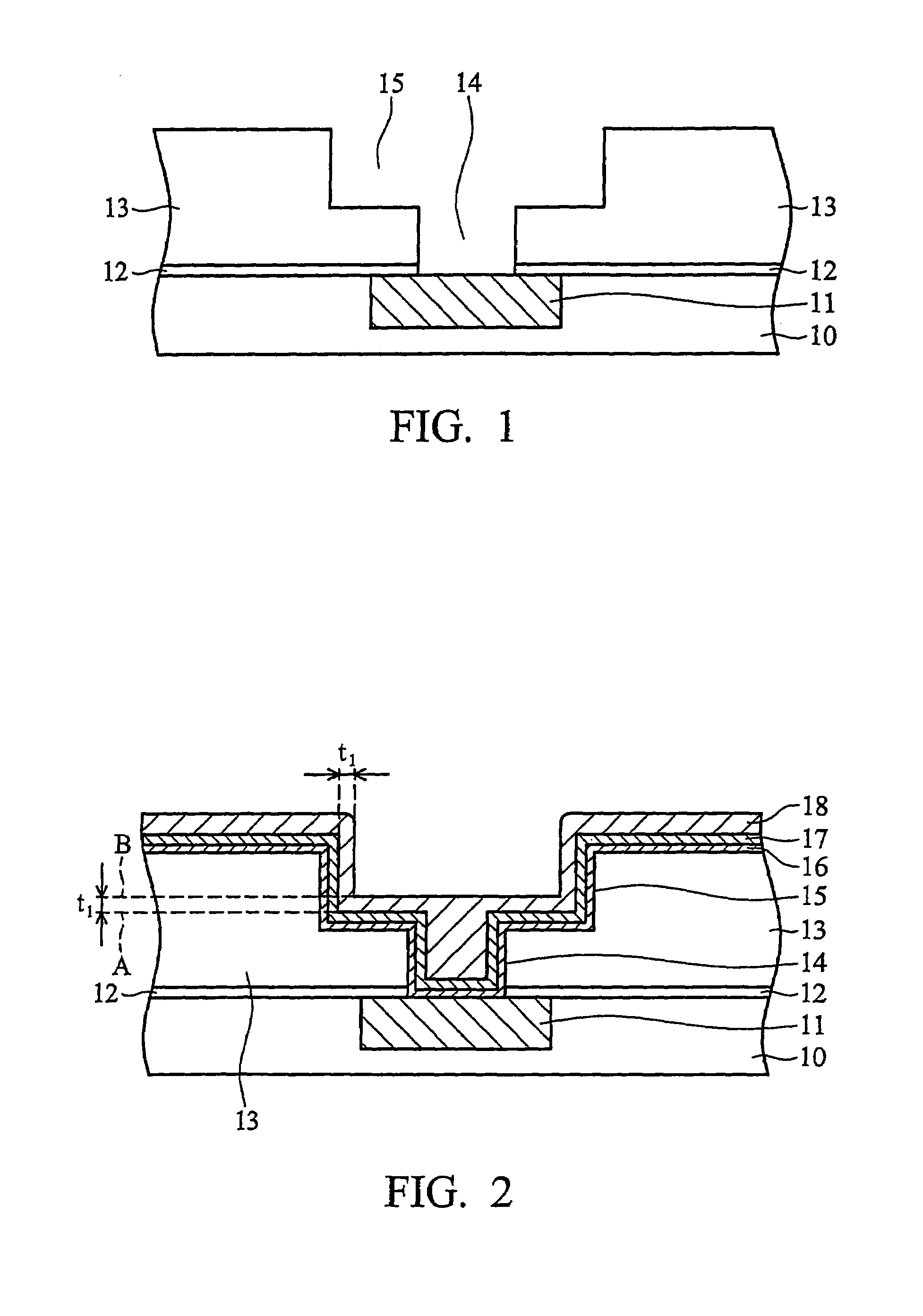 Method and apparatus for copper film quality enhancement with two-step deposition