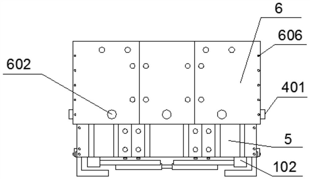 Elevator Carrying Mechanism with Adjustable Space Size for Construction Engineering