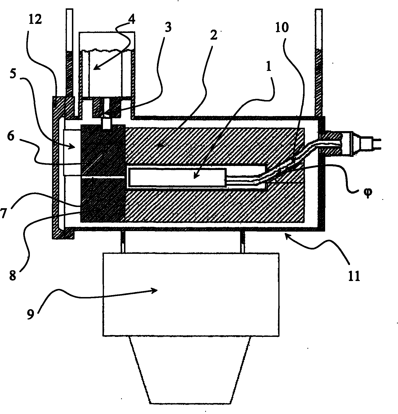 Burn-up measurement system for spent fuel assembly