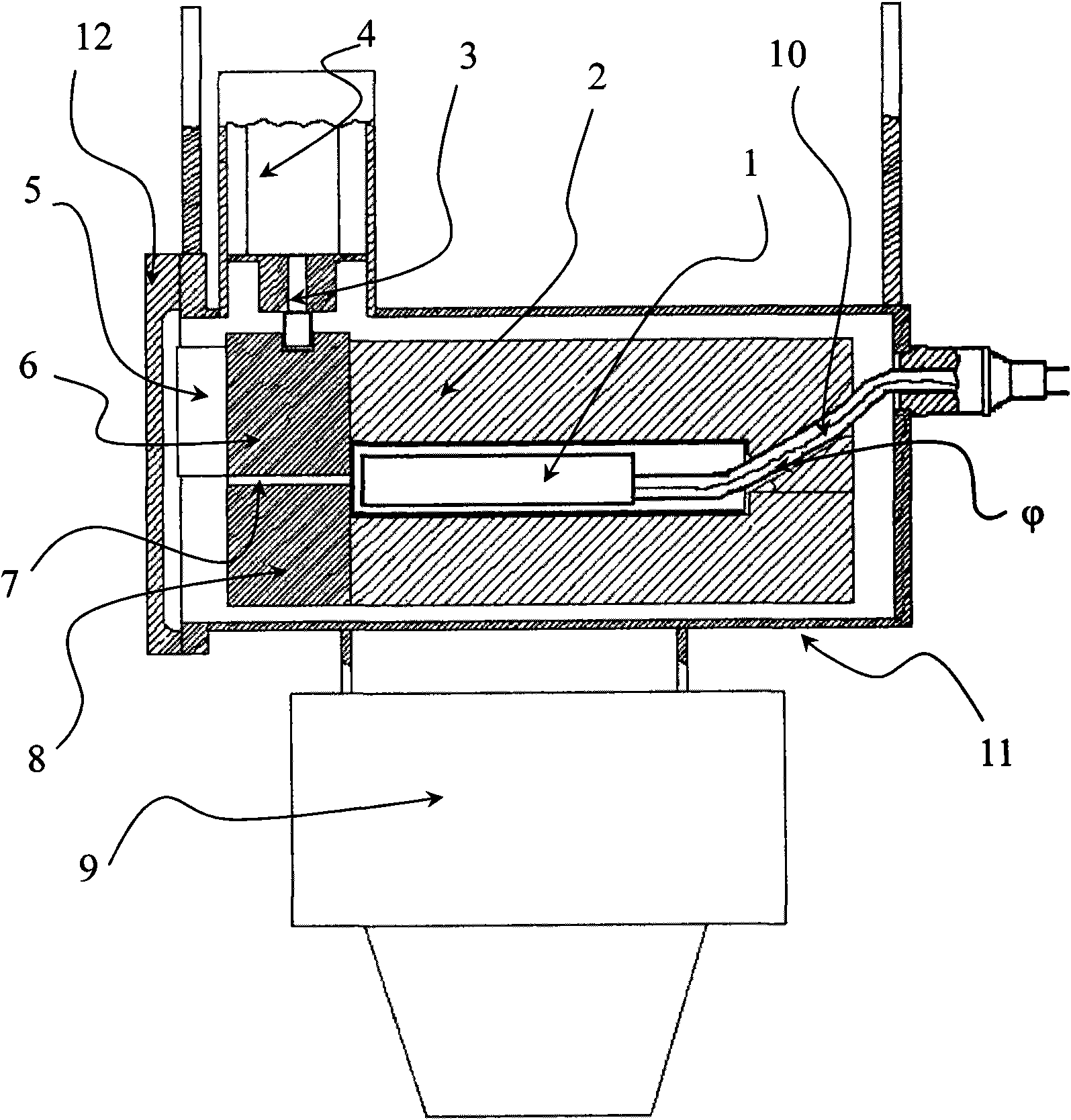 Burn-up measurement system for spent fuel assembly