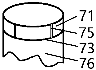 Cracking-type quantitative visible easy-to-press surface sampling culture dish