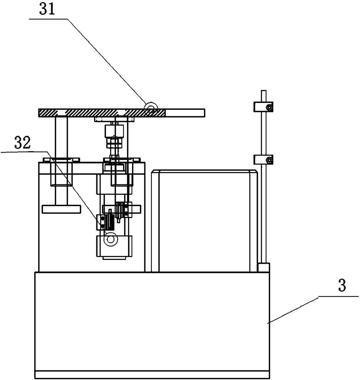 Pressure head automatic quick-change device