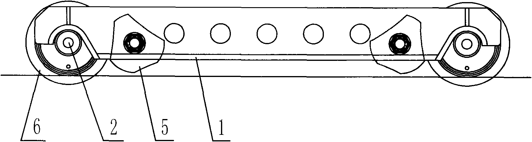 Axle fault rescue device of railway locomotives and vehicles