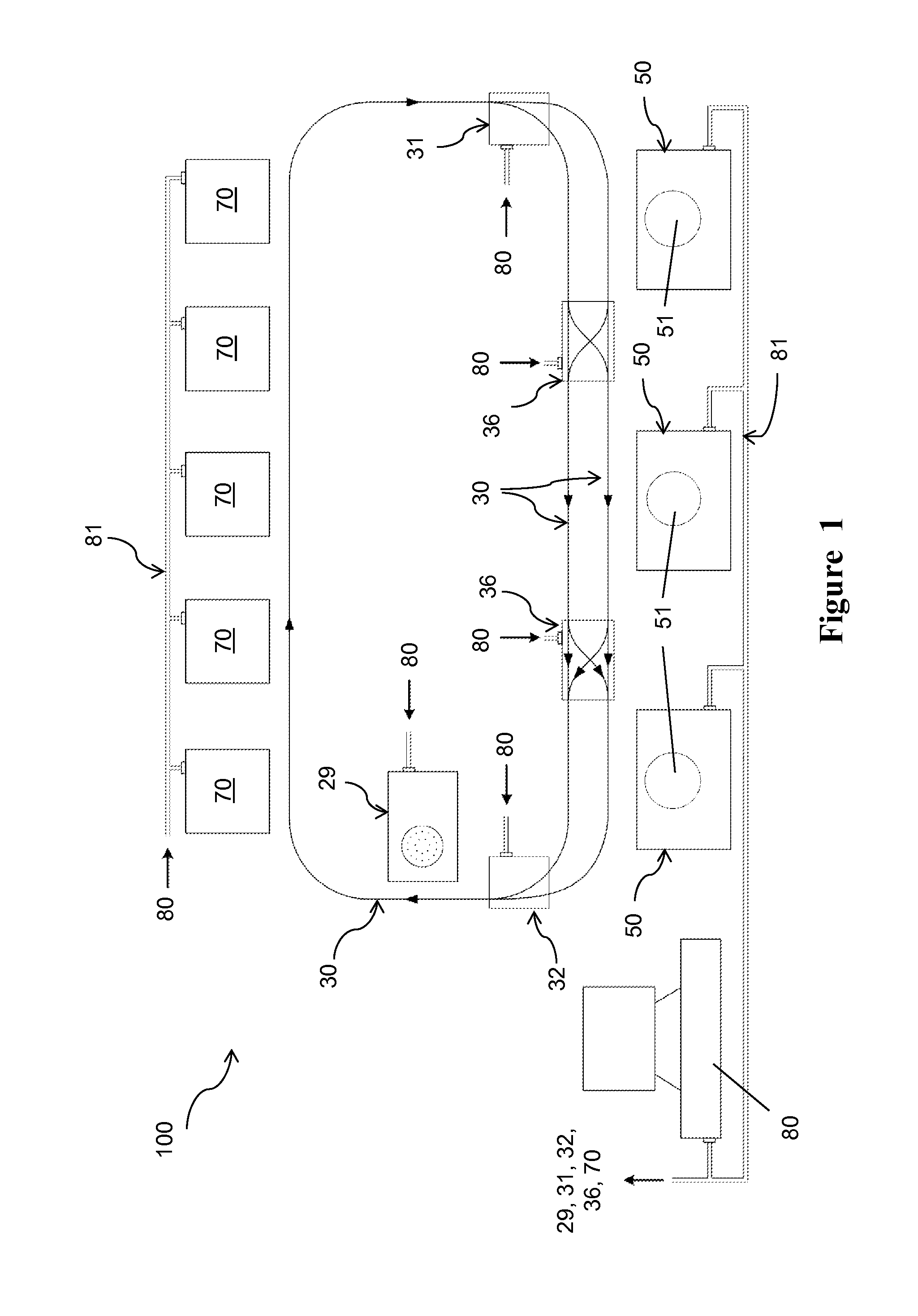 Scalable automated cooking system having small footprint and reduced labor cost