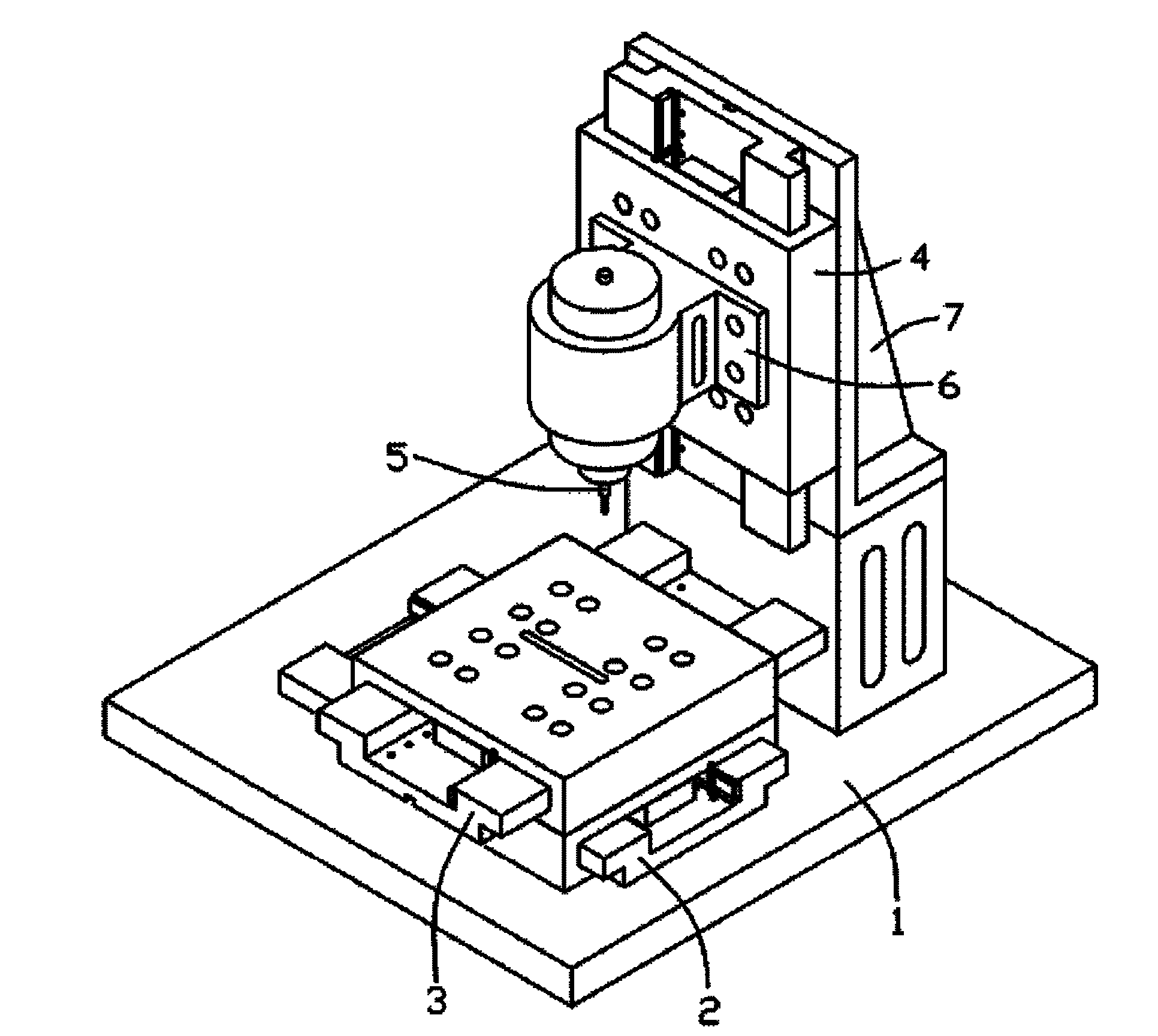 Tabletop milling machine, gantry tabletop milling machine and combined motion platform