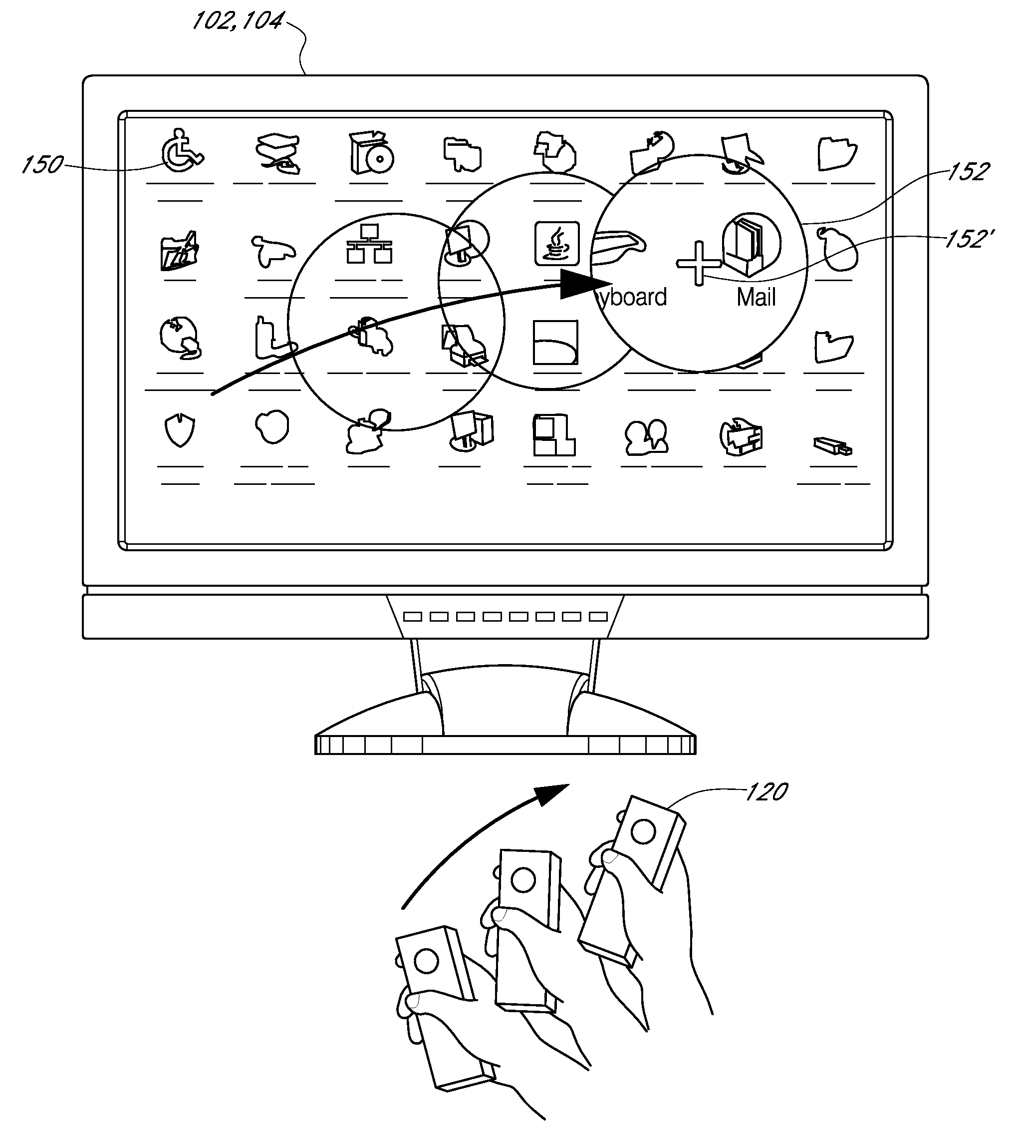 Multi-resolution pointing system