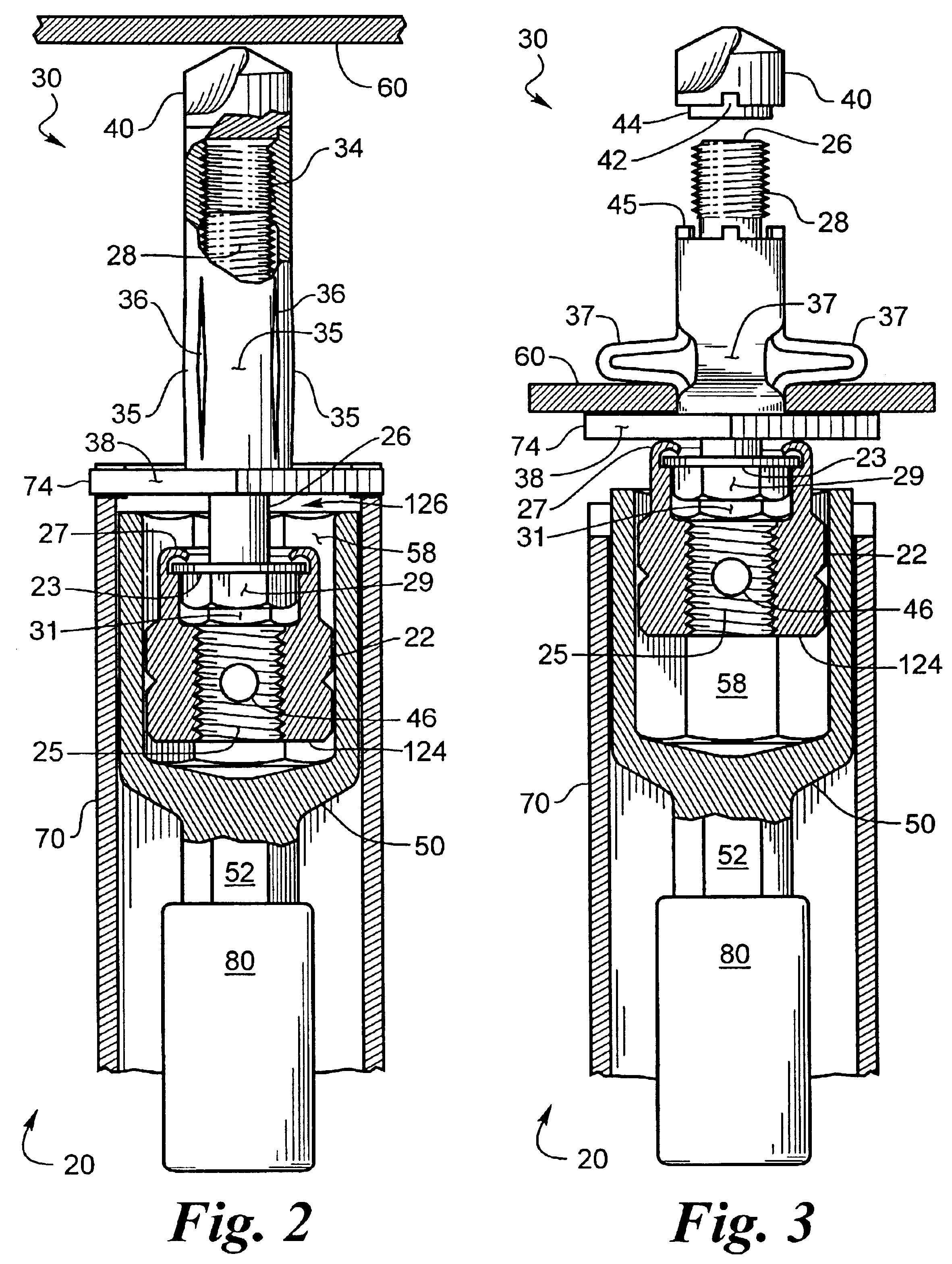 Mushrooming expandable anchor