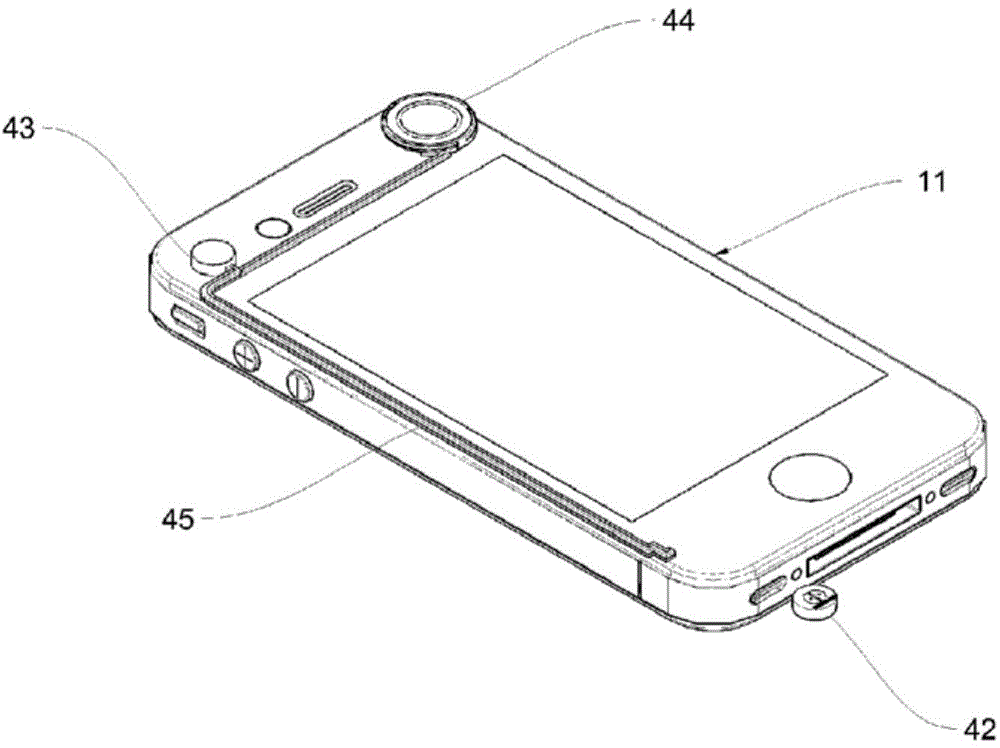 Smart case for mobile phone having recording function