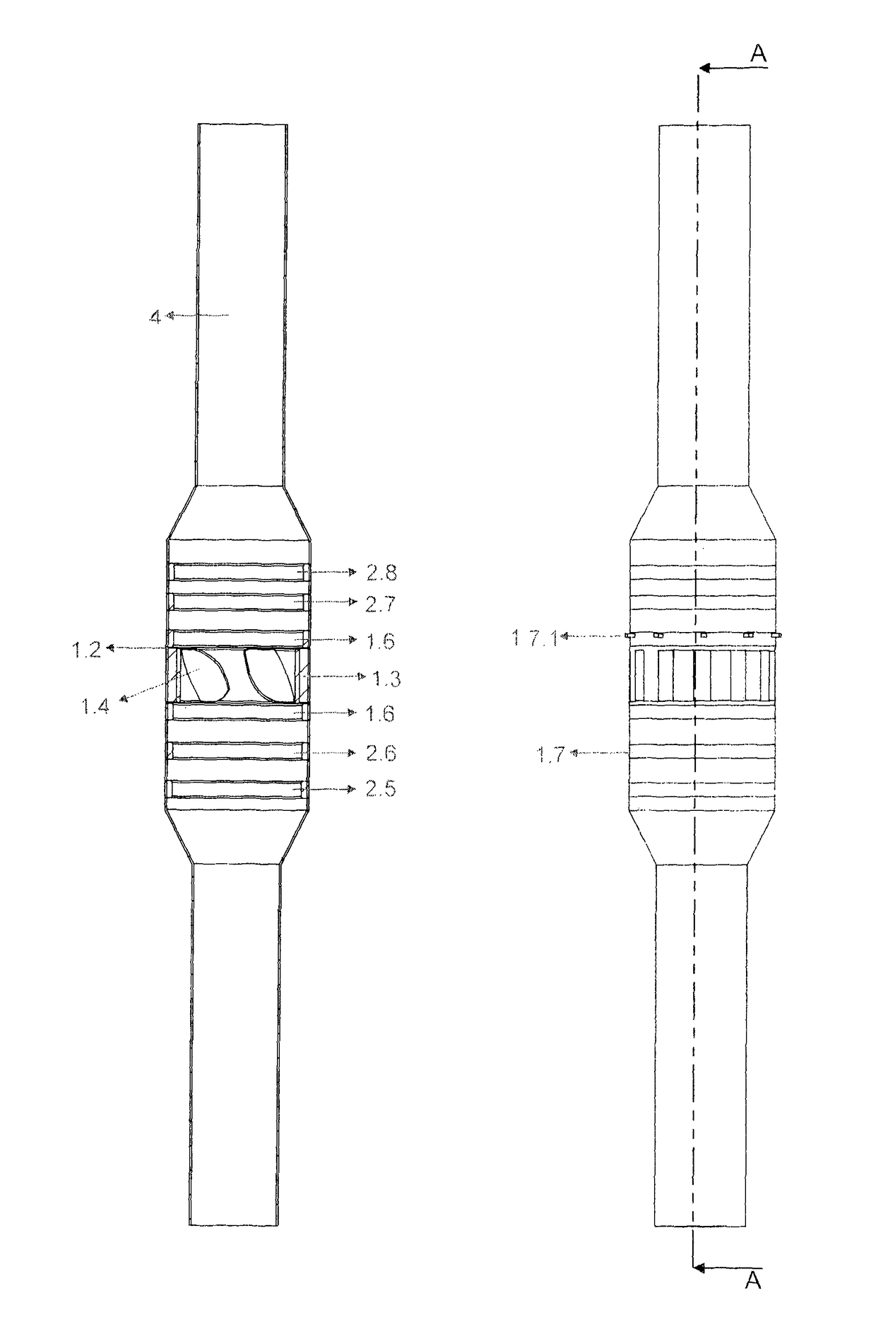 Pulsatile flow blood pump