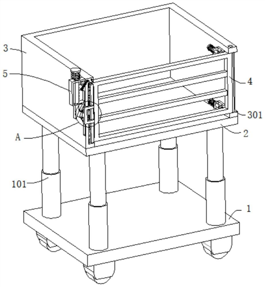 A house construction carrying frame with anti-fall and using method