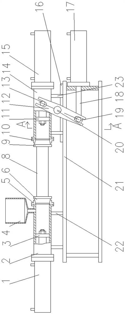 Fluid abrasive finishing processing device and finishing method for tubular workpieces