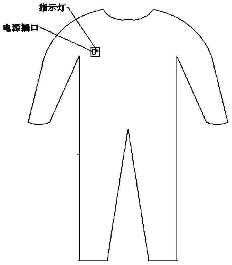 Total-body wearable constant-temperature thermotherapy clothing