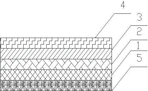 Artificial leather with good anti-radiation and heat-insulation effect