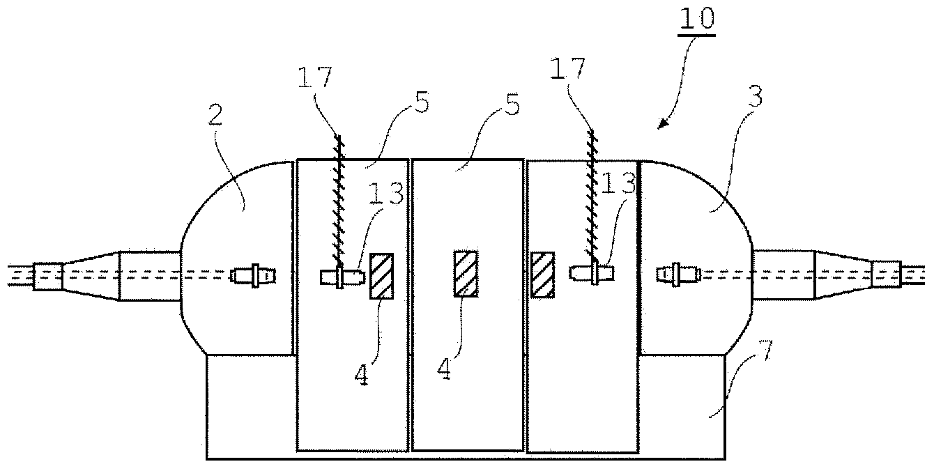 Optical fiber-type optical functional element cartridge module