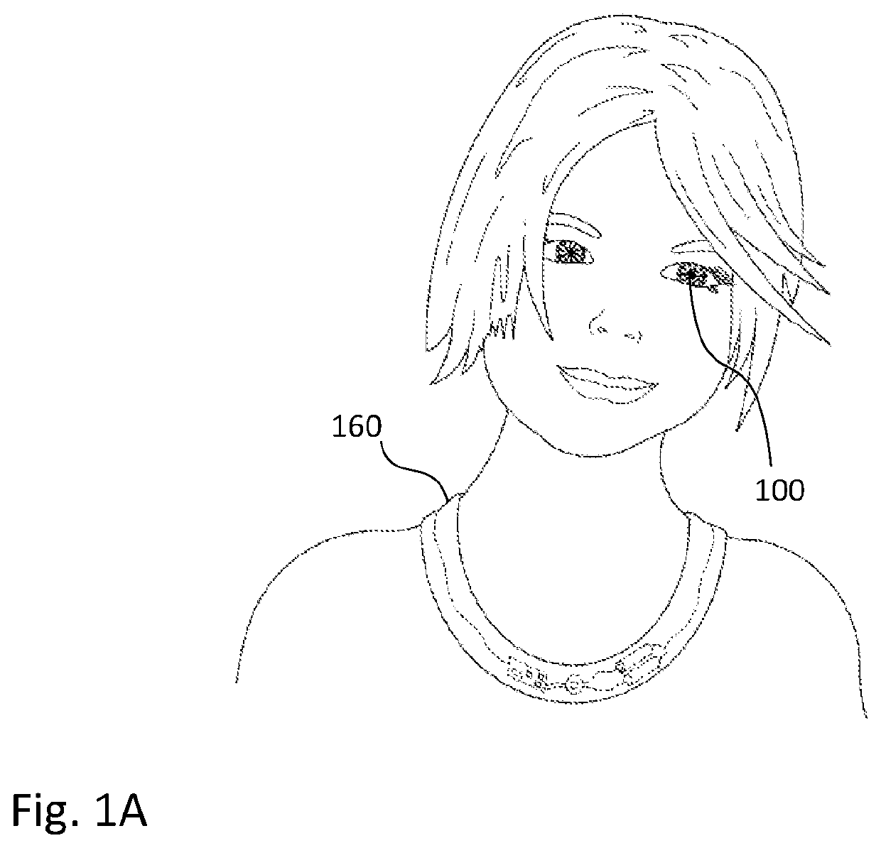 Saccade detection and endpoint prediction for electronic contact lenses, with adjusted operation