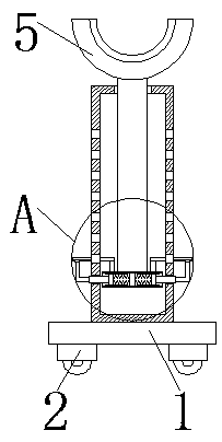 Movable assisting device for clinical treatment of oral cavity