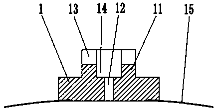 Puncture needle fixation device for nephrology